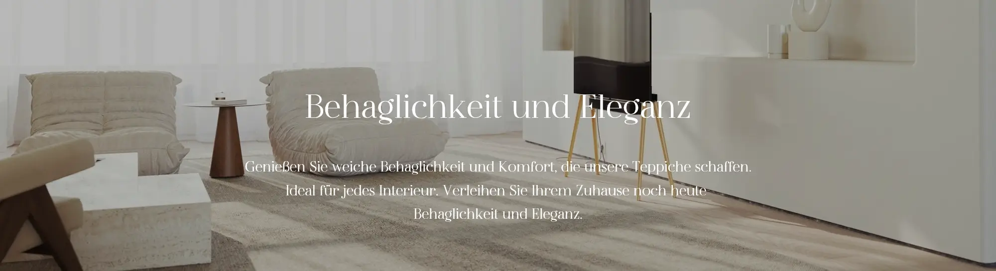 Behaglichkeit und Eleganz
