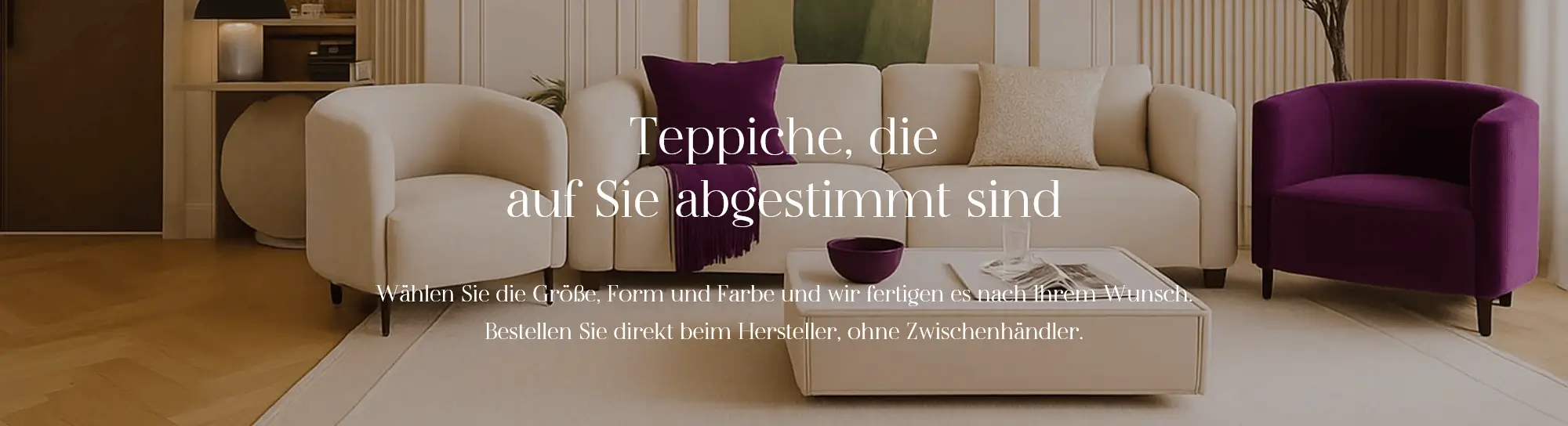 Teppiche, die auf Sie abgestimmt sind